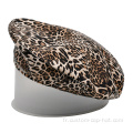 Fashion Fashion Leopard Print Berets Hat